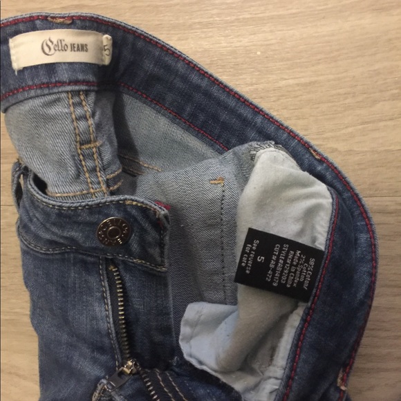 Distress blue jeans - Picture 4 of 4